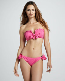 Betsey Johnson Cake Pop Side-Tie Bikini Bottom