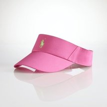 Ralph Lauren Sateen Pony Golf Visor