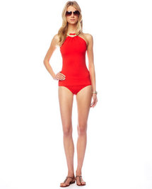 Michael Kors Jewel-Neck Tankini