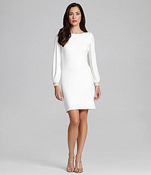 Maggy London Cowlback Shift Dress
