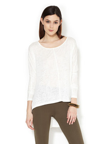 Burnout Jersey Dolman Top