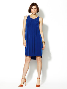 Pleated Tank Dress