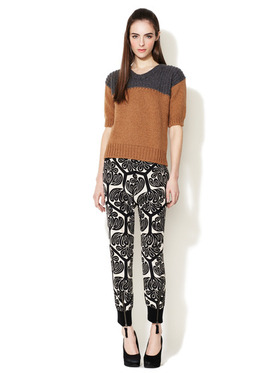 Silk Floral Dream Printed Pant