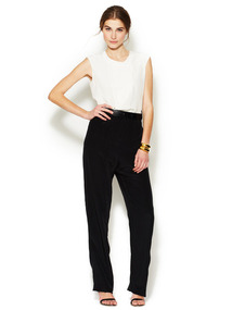 Silk Color Block Lucas Jumpsuit