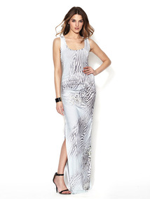 Maelle Jersey Racerback Maxi Dress