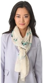 Tory burch Flamingo Scarf