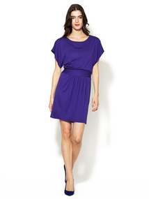 Jersey Ruched Side Dress