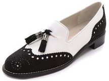 Stuart weitzman Guything Two Tone Loafers