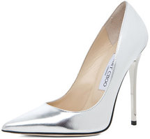 Jimmy Choo Anouk Heel in Silver