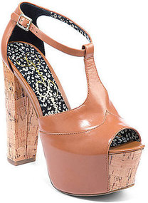 JESSICA SIMPSON Dany T-strap High-Heel Sandals