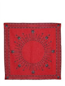 Stars Print Light Cotton Bandana Scarf