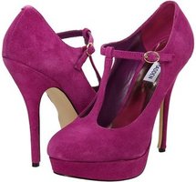 Steve Madden - P-Gerryy (Fuschia Suede) - Footwear