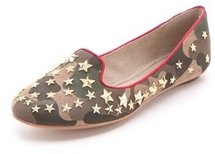 Ash Infini Star Studded Camo Loafers