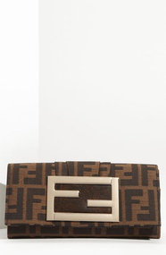 Fendi 'Zucca Mia' Clutch Wallet