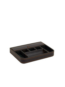 Large Brown Valet Tray