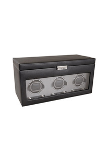 Viceroy Triple Automatic Watch Winder, Storage, & Travel Case