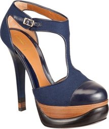 Fendi T-Strap Platform Pump Sale up to 60% off at Barneyswarehouse.com