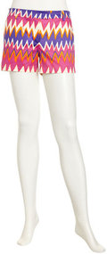JB by Julie Brown Charlie Zigzag-Print Shorts