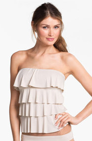 MICHAEL Michael Kors Ruffle Tankini Top