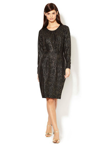 Dew Drop Jersey Knit Dress
