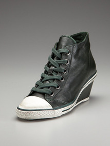 Gun Lace-Up Wedge