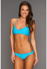 MIKOH SWIMWEAR - Xavier Crochet Back One-Piece Swimsuit (Pacific) - Apparel
