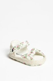 Ralph Lauren Layette 'Fistina' Eyelet Espadrille (Baby)