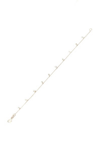 Estate Diamond Charm Bracelet