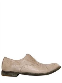 20mm Embossed Leather Shoes