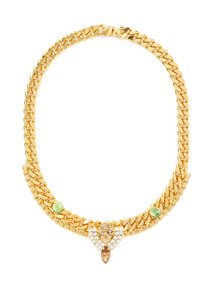 Cole Gold & Crystal Necklace