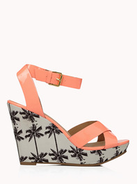 Faux Patent Palm Tree Wedges
