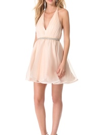 alice + olivia Brookie Halter Dress