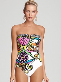 Trina Turk Aquarius Bandeau One Piece