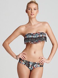 L*Space City Tribe Jessie Reversible Fringe Bikini Top & City Tribe Estella Bottom 